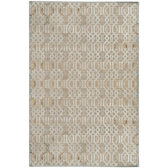 SAFAVIEH Paradise Luana Geometric Swirls Area Rug, Blue, 6'7" x 9'6"