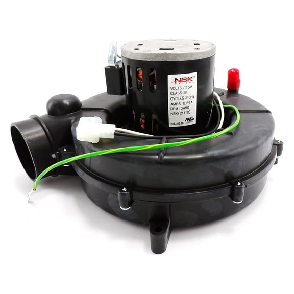 903962 INDUCER ASSEMBLY 115V, 1/15 HP, 3450 RPM - EXACT FIT FOR NORDYNE - REPLACEMENT PART BY NBK