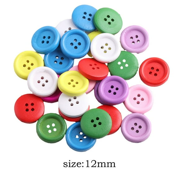 10pcs Buttons Set 12/15/20/25/30/40mm Buttons Sewing Brand New High Quality