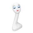 thumbnail image 1 of Cabeza de maniquí femenino, buena estabilidad, apariencia elegante, cabeza de exhibición de peluca inodoro para joyería para sombrero, exhibición de peluca, 1 of 14