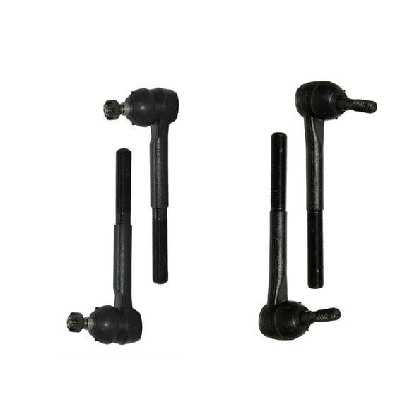 4 Piece Kit Inner and Outer Tie Rods Ends Left Right Fits select: 1993-1994,1997-1999 CHEVROLET GMT-400 K1500