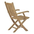 thumbnail image 5 of Modway Marina 7-Piece Teak Wood Patio Dining Set with Arm Chair in Natural, 5 of 5