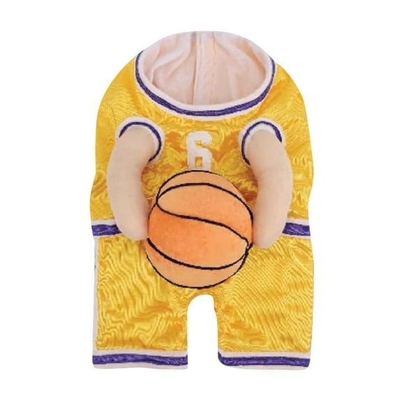Dog Basketball Player Halloween For Outfit With Mini Toy