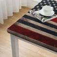 thumbnail image 4 of nygtbtfer USA Tablecloth, Adorn National Democracy Art Rough Wood Print, Rectangular Table Cover for Dining Room Kitchen Decor, 4 of 7