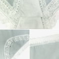 thumbnail image 4 of Culotte Femme Dentelle Rayée 3 Paires Coton Léger Extensible, 4 of 10