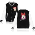 thumbnail image 1 of Sudadera con capucha de los 90 para hombre y mujer, chaqueta de béisbol de Disney, Mickey, Minnie Mouse, ropa para niño y niña, chaquetas para bebé, 1 of 4