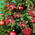 thumbnail image 4 of Pack de lazos navideños, lazos para árboles de navidad, adornos de lazos navideños para envolver regalos Ormromra CPB-CJZ197-2, 4 of 5