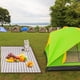 thumbnail image 4 of Xihbxyly Alfombra de Viaje para Exteriores, Tapete de Picnic Antiarena, Manta de Playa Impermeable, Tamaño Grande para Familias, Multiusos, Fácil de Limpiar, 150 X 100 Cm, Diseño Portátil., 4 of 5