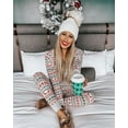 thumbnail image 4 of Christmas Family Matching Pajamas Set 2023 Mom Dad Kids Elk Print 2Pcs Clothes Baby Romper Family Look Soft Sleepwear Xmas Gift, 4 of 4