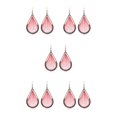 thumbnail image 3 of Pendientes de moda Qarigey 2 uds colorido con gancho largo, 3 of 6