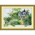 thumbnail image 2 of Stamped Kits Embroidery Kits 11 Count Pre- Cloth - Summer, 2 of 8