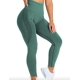 thumbnail image 3 of Leggings sin costuras para mujer Cintura alta Contorno de sonrisa Entrenamiento Pantalones de yoga Levantamiento de glúteos Medias de control de barriga Xemadio LRWJ019-20, 3 of 4