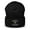Black, variant on Skate or Die Cuffed Beanie (Black)