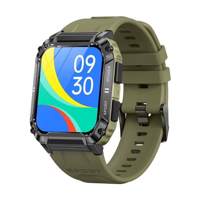 Relaj Deportivo Inteligente Con Pantalla Táctil De 1,95 Pulgadas, Pantalla Grande HD, RELOJ PARA Exteriores IP68 Con Enlace De Llamada Con Un , Múltiples Modos De Ejercio