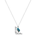 thumbnail image 3 of Fiudx Colgante de Ópalo Azul, Elegante Collar para Mujer, Joyería de Aleación de Moda, Accesorio Llamativo, Regalo para Fiesta, Banquete, Compromiso, Una Impactante Declaración de Moda Femenina., 3 of 6