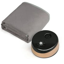 Oumilen Microfiber Mattress Pad, King, Gray