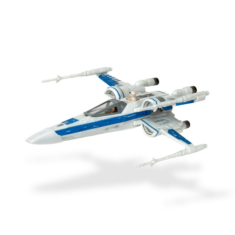 Star Wars Micro Galaxy Squadron Poe Dameron's T-70 X-Wing - 5 inch