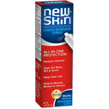 NEW-SKIN Liquid Bandage Spray for Cuts and Minor Scrapes, 1 Ounce