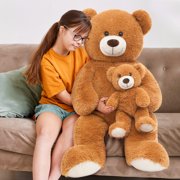 MaoGoLan Mommy and Baby Giant Teddy Bear 39 Bear Stuffed Animal Plush Toy
