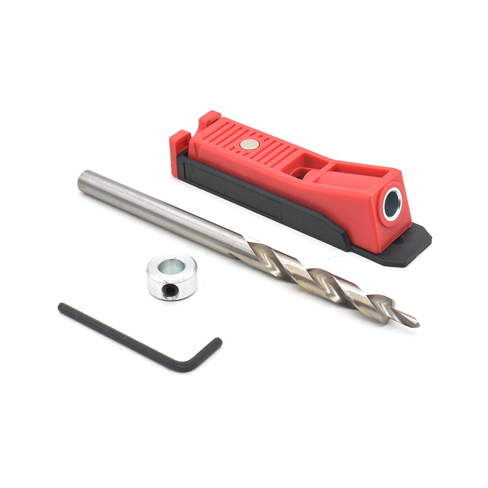 Big Horn 12601 4 Piece One-Hole Mini Pocket Hole Jig System