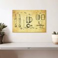 thumbnail image 2 of Elephant Stock Beer Compilation Patent Wall Art - Horizontal Canvas Wall Art - Dining Room Wall Decor - Patent Canvas - Black And Yellow Decor - 12" x 8", 2 of 8