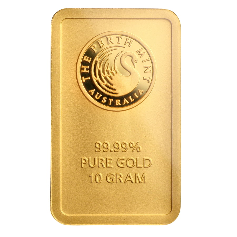 10 gram Gold Bar - The Perth Mint w/ Assay