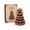 01_Multicolor, variant on Mini Christmas Tree Tabletop Decor With Star Topper Small Holiday Tree Decoration For Indoor Home Office Shelf Mantel Cabinet Top Display