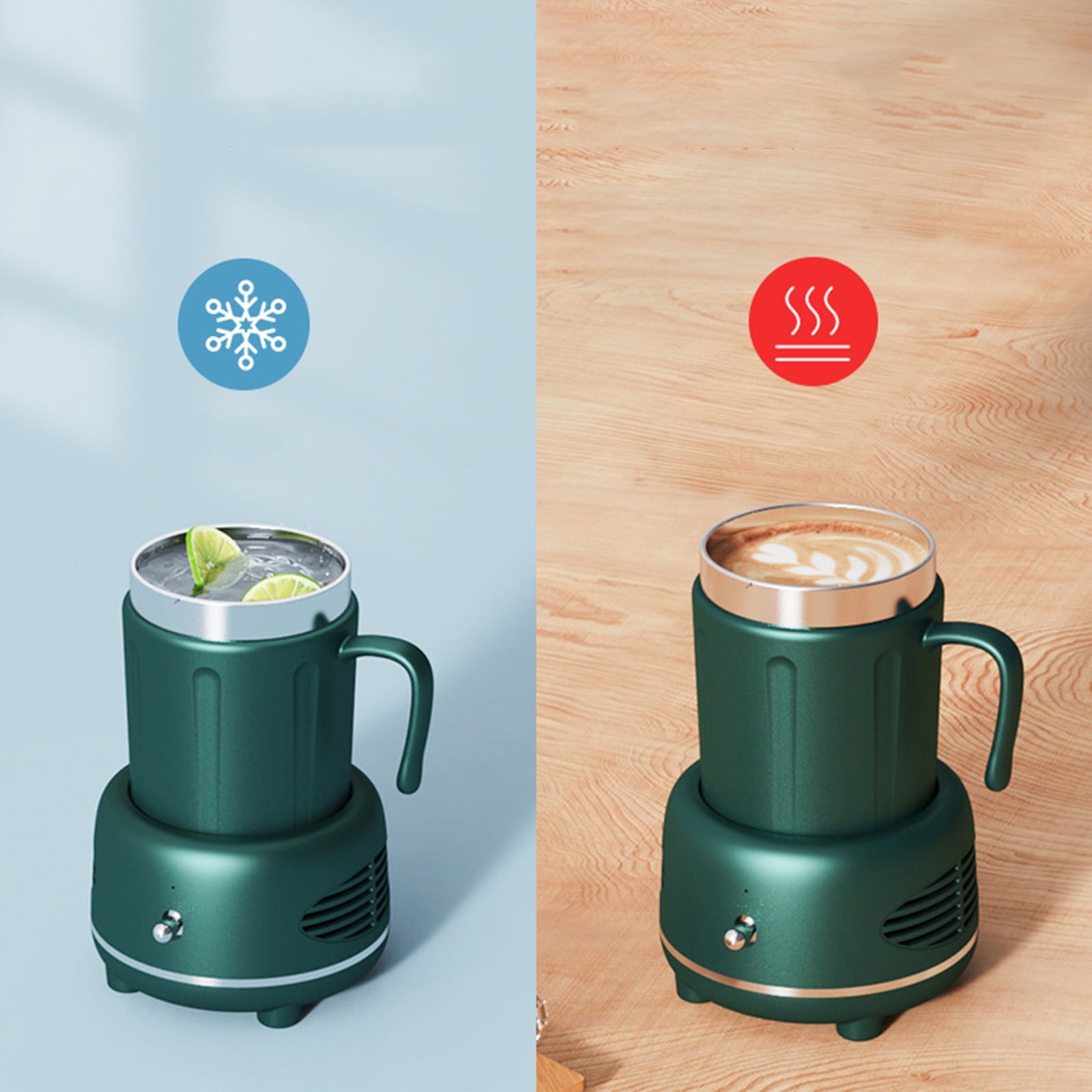 witspace Cooling Cup, Instant Drink Water Cooler, Portable Mini Summer Coolers, Electric Drink Cooler, Home Office Cold Drink Machine Quick Cooling Mug, for Cola Beer Juice