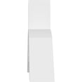 thumbnail image 3 of 48"W x 14"H x 4"D x 4"F, 7/12 Pitch, Archdale Architectural Grade PVC Gable Bracket, 3 of 8