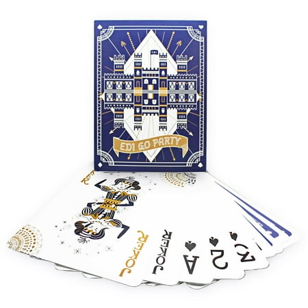 Edi Super Jumbo Playing Cards with Large Numbers Size 11.5  x 8.25   Navy Blue price history on PriceWatchPro