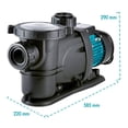 thumbnail image 5 of Bomba para Alberca, IUSA 3/4 HP negro, 5 of 5