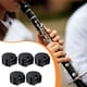 thumbnail image 5 of 5 almohadillas para pulgar del clarinete, fundas de apoyo para los dedos, antideslizantes, de repuesto, ligeras, portátiles y ergonómicas, para Negro, 5 of 10