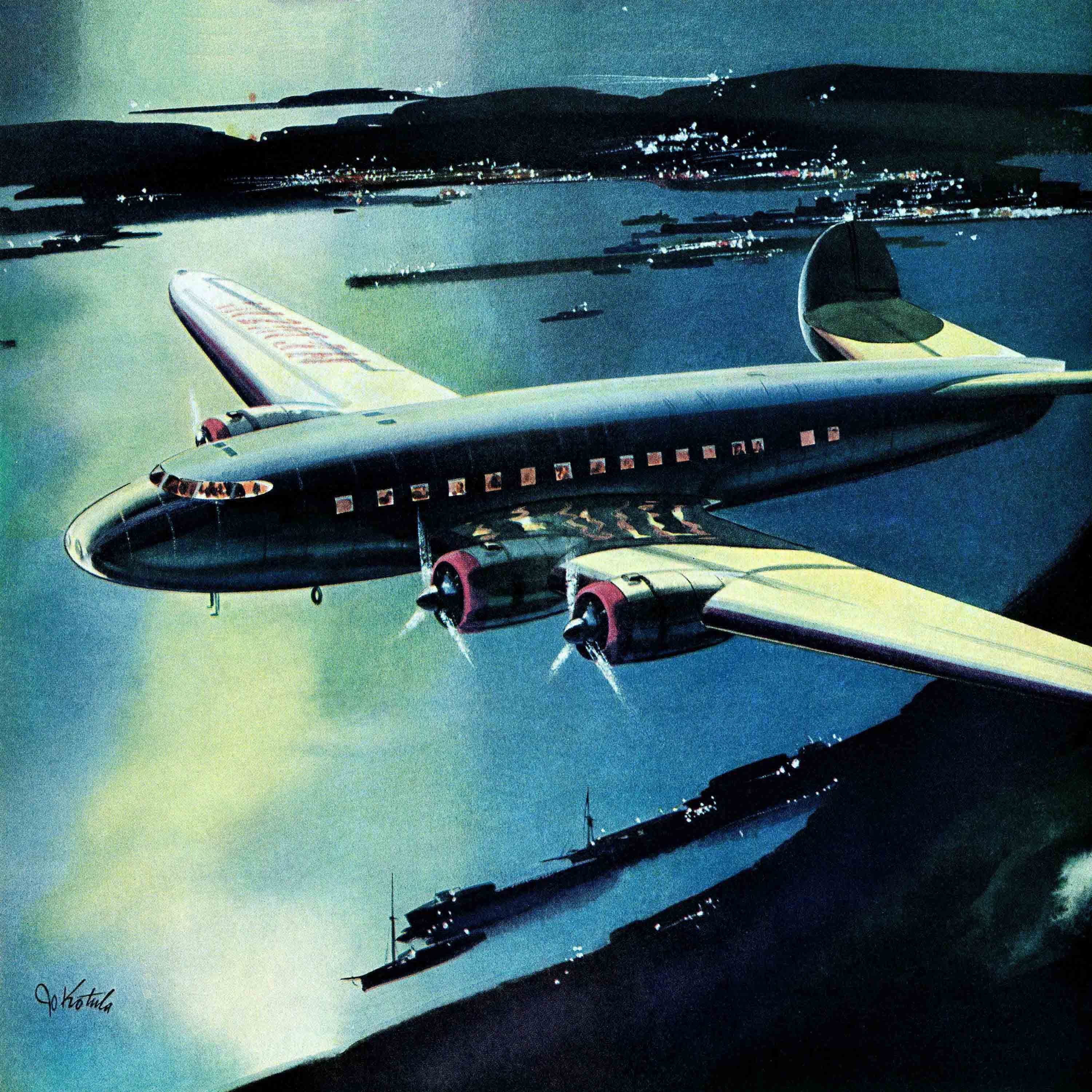 "Flying High" Painting Print on Canvas