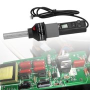 GJ-8018 220V 450W Digital Heat Gun Soldering Station Hot Air Gun Electronic Drying Gun with LCD Display 4 Nozzles Heat Air Gun for Desoldering Shrink Film Tube (US/UK/EU)