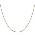 thumbnail image 3 of 14K Yellow Gold Jbsp's .65mm D/C Spiga Chain (18 X 0.65) Made In Peru 7234-18, 3 of 5