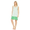 thumbnail image 2 of Lati Fashion Women Nightgown Sleeveless Female Nightgowns & Sleepshirts Green Large, 2 of 4