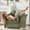 Green, variant on AENKYO Oversized Accent Chair, Chenille Armchair, Single Sofa Lounge for Home, Office, Green
