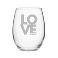 thumbnail image 1 of Love Wine Stemless 15 oz Wine Glass, 1 of 1