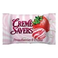 thumbnail image 3 of Creme Savers Strawberries and DMF15 Creme Hard Candy | of Fresh Strawberries Swirled in Rich Cream | Original Classic Creme Savers Brought To You By Iconic Candy | Two 6.25oz Strawberry Bags, 3 of 3