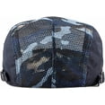 thumbnail image 6 of CoCopeaunts Beret Hats for Men Summer Sun Breathable Men Trucker Mesh Cap Adjustable Camouflage Ivy Flat Cap Newsboy Hat, 6 of 7