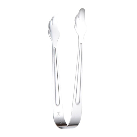 Bovemsi Offre Spéciale Pinces à Glace 2 Pcs Pince à Glace en Acier Inoxydable 304 Pince Alimentaire Épaissie Pince Alimentaire pour Enfants Pince à Café Pince à Sucre Pince à Grains de Glace