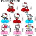 thumbnail image 2 of Colorful cartoon cat-8 Pieces Honeycomb Centerpieces 3D Tabletop Decorations for Kids Birthday Theme Party Decorations Double Sided Party Favor Supplies Photo Props, 2 of 4