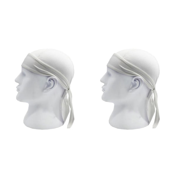 Diadema Ciclismo Yuarrent Gorro Bufanda Motocicleta Transpirable Adultos 2piezas Blanco