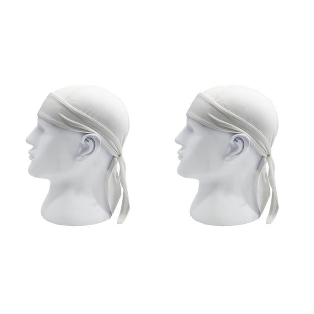 Diadema Ciclismo Yuarrent Gorro Bufanda Motocicleta Transpirable Adultos 2piezas Blanco
