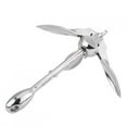 thumbnail image 4 of Silver 1.5KG Precise Folding Anchor, Folding Grapnel, For Marine Yacht, 4 of 8