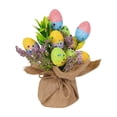 thumbnail image 2 of Dvkptbk Décorations de Table en Pot en Forme d'Oeuf de Pâques, Simulation de Fête, Pot de Fleurs en Forme d'Oeuf de Pâques Tacheté, Ornements de Jardin, Décorations de Pâques, 2 of 9