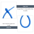 thumbnail image 3 of MasteelfCA 10pcs Silicone Cable Ties Household Wire Organizers Cord Management Straps, 3 of 7