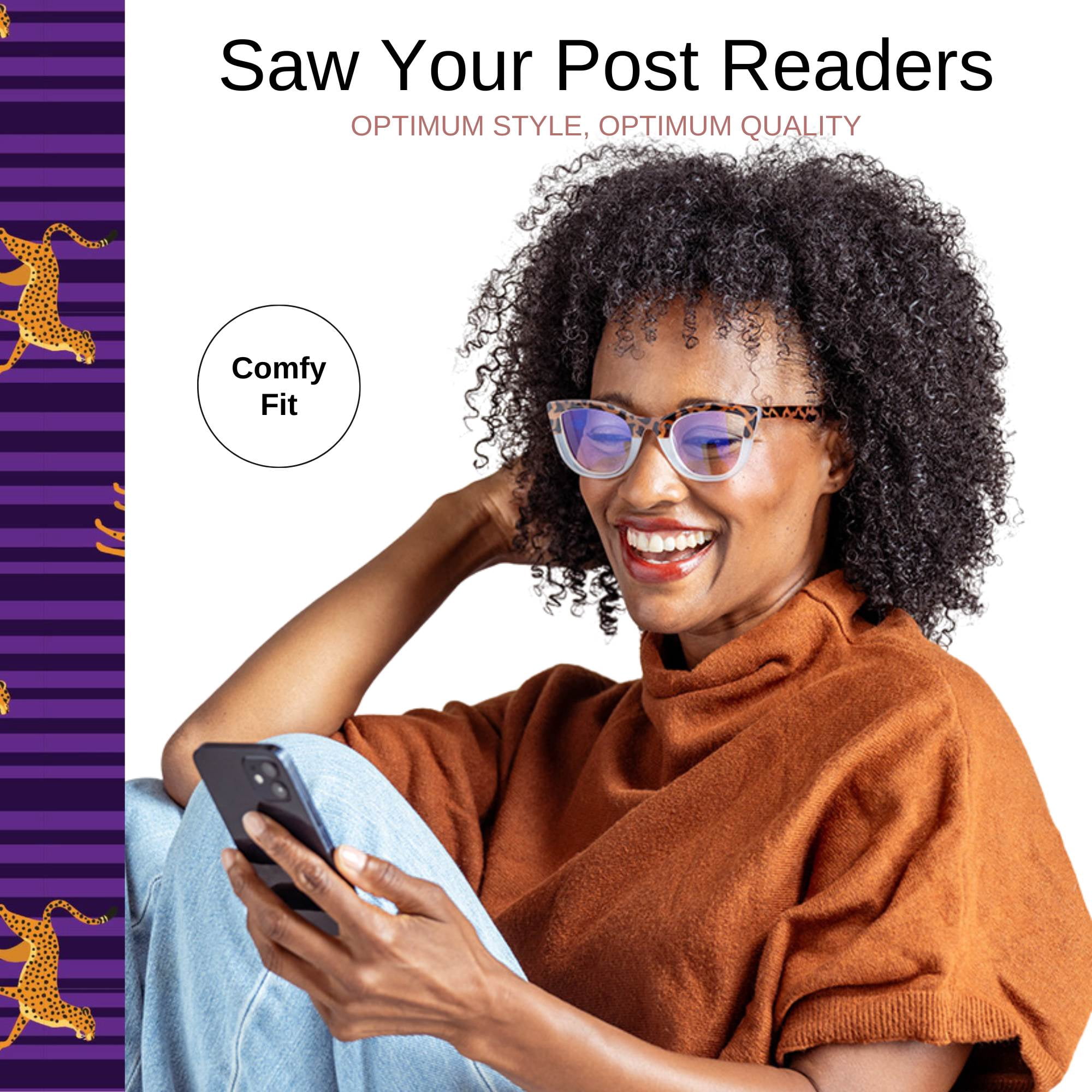 Optimum Optical Signature Blue Light Filtering Readers - Saw Your Post, +3.0