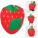thumbnail image 4 of Disfraz de frutas para niños Disfraz de ropa para niños Disfraces de ropa para Halloween Cosplay Christmas Holidy (Strawberry), 4 of 5