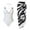 White, variant on Womens Swimsuits 2025 Bikini Set for Women Bathing Suit High Waisted 3 Pieces Swimsuit